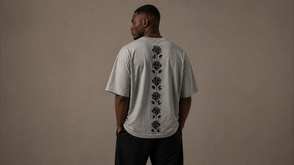 UNYTI BLVCK ROSE  Oversize Gris