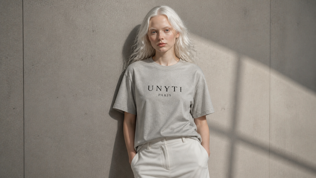 UNYTI PARIS T-shirt regular Gris