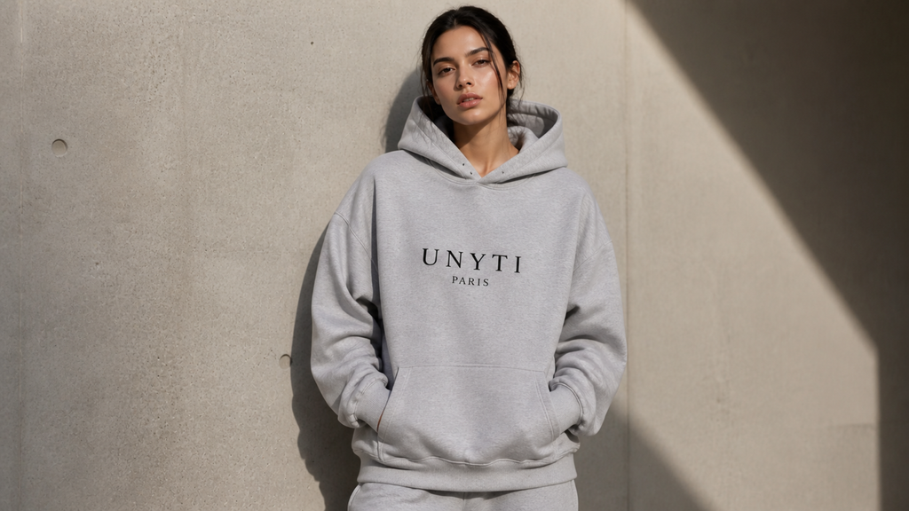 UNYTI PARIS Hoodie gris