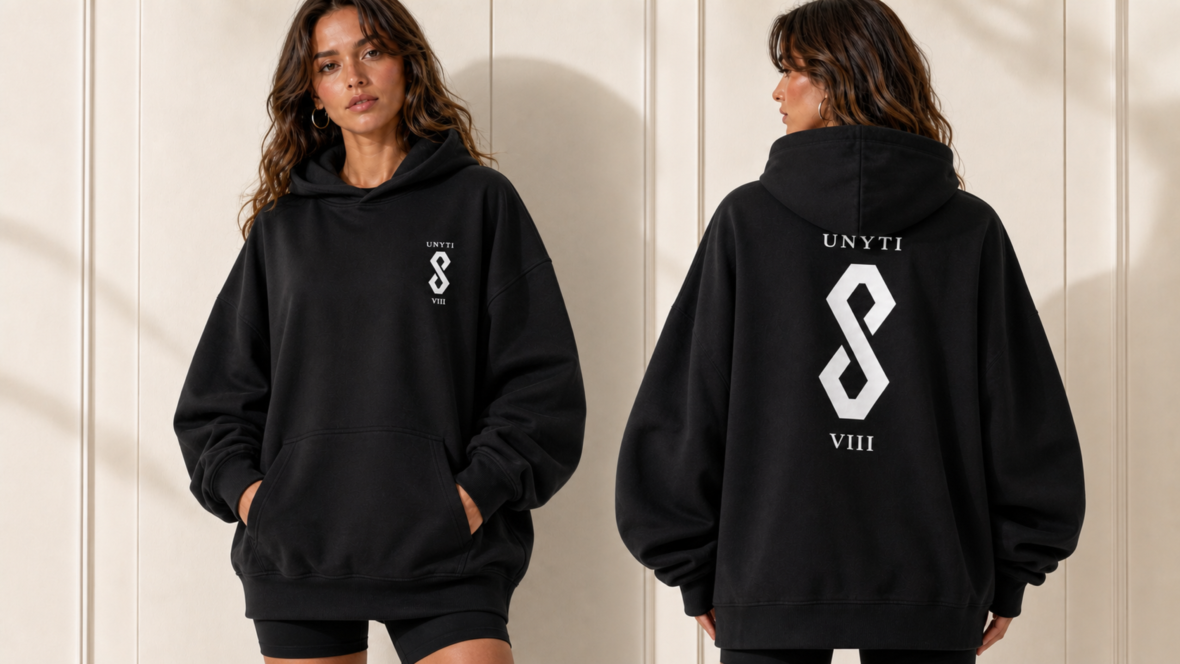 UNYTI EIGHT VIII - Hoodie - Noir