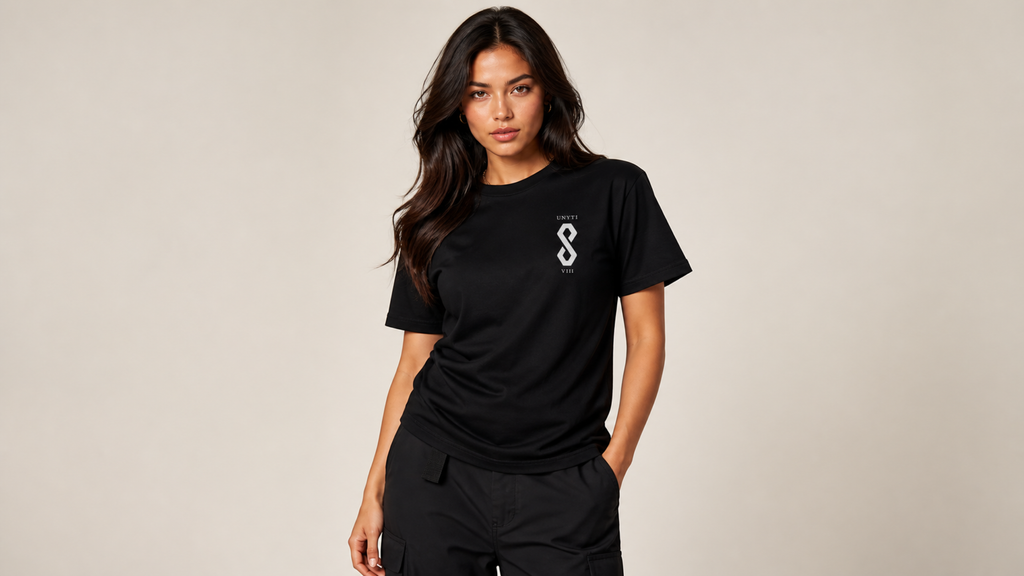 UNYTI EIGHT VIII - T-shirt régulier - Noir