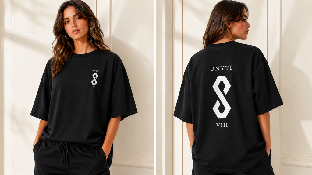 UNYTI EIGHT VIII - Oversize - Noir