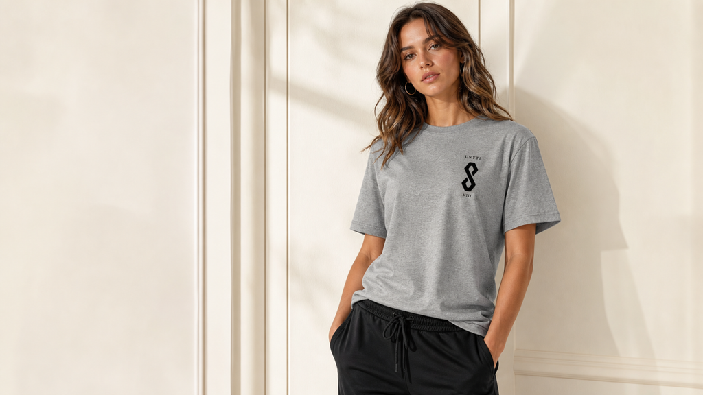 UNYTI EIGHT VIII - T-shirt régulier - Gris