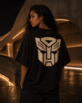 UNYTEEBOARD Robot Emblem Noir — t-shirt noir
