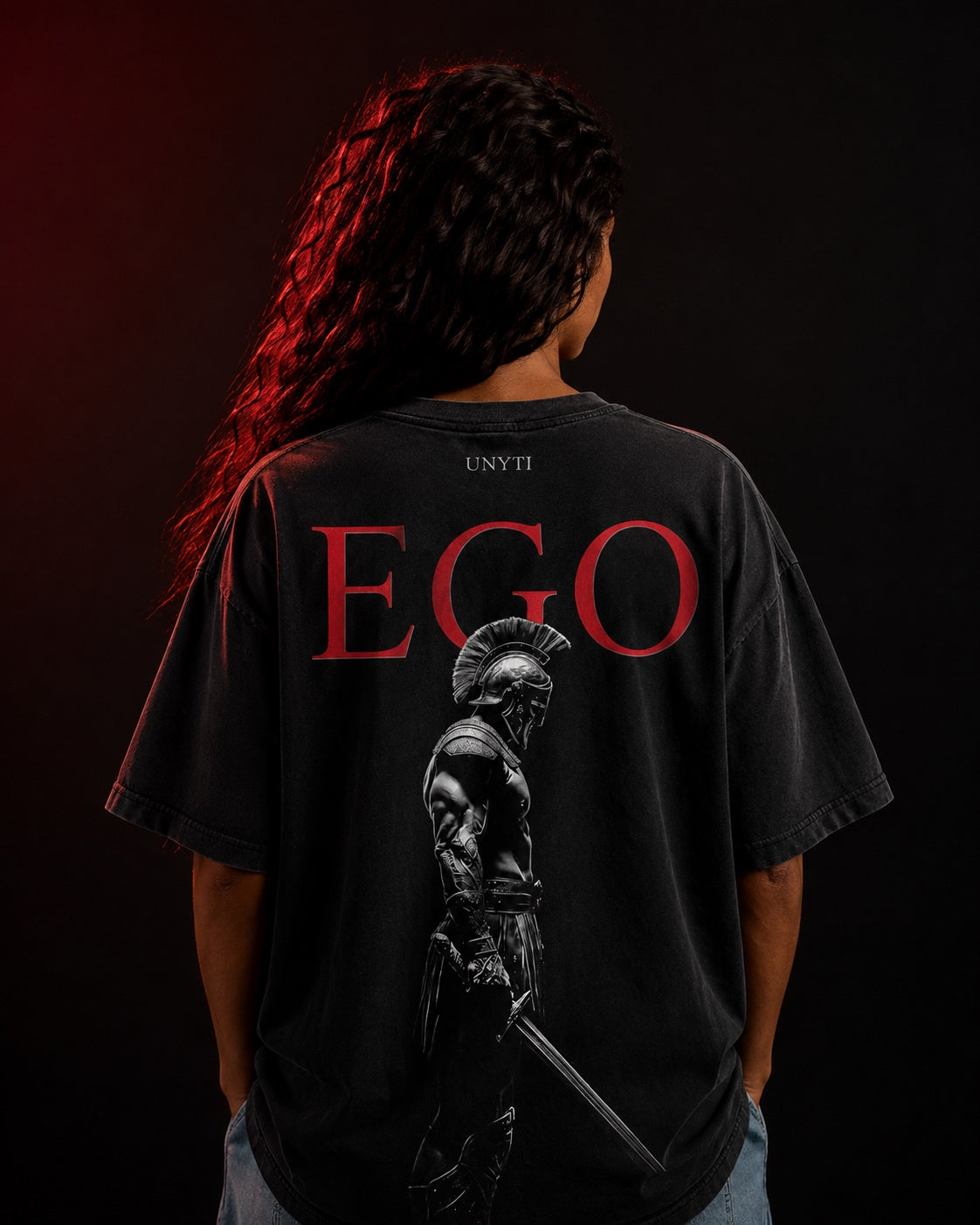 UNYTEEBOARD Ego Noir — t-shirt noir