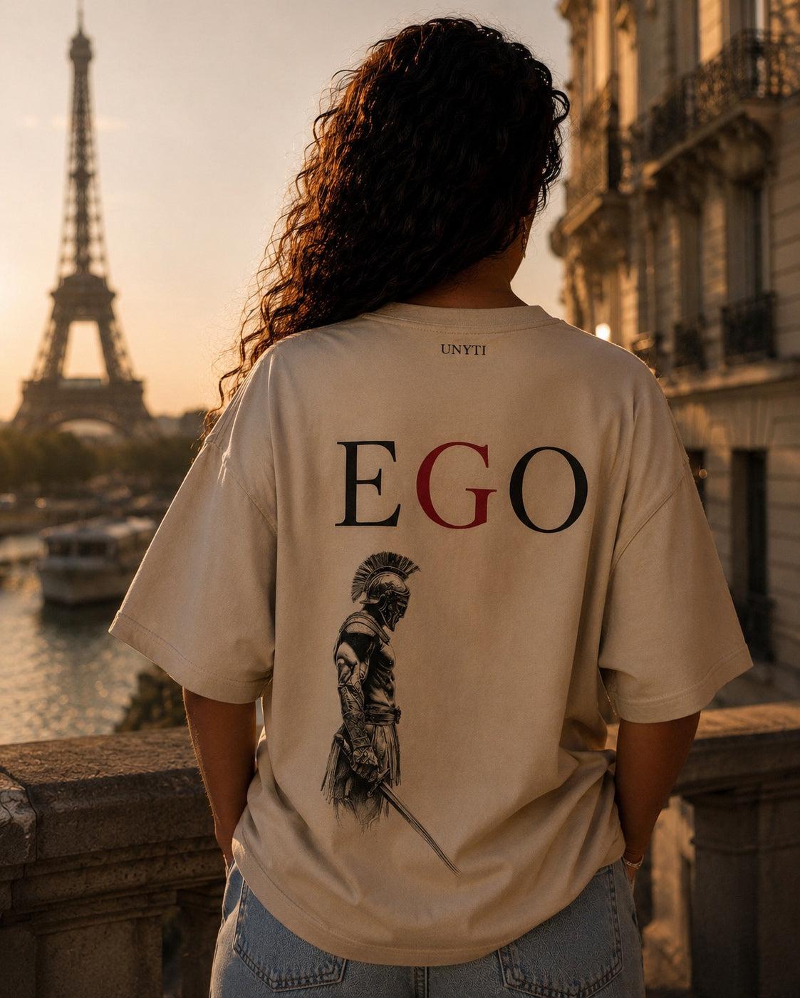 UNYTEEBOARD Ego Blanc — t-shirt blanc