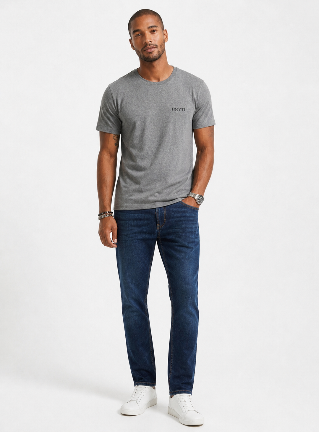 UNYTI ESSENTIALS T-shirt Gris