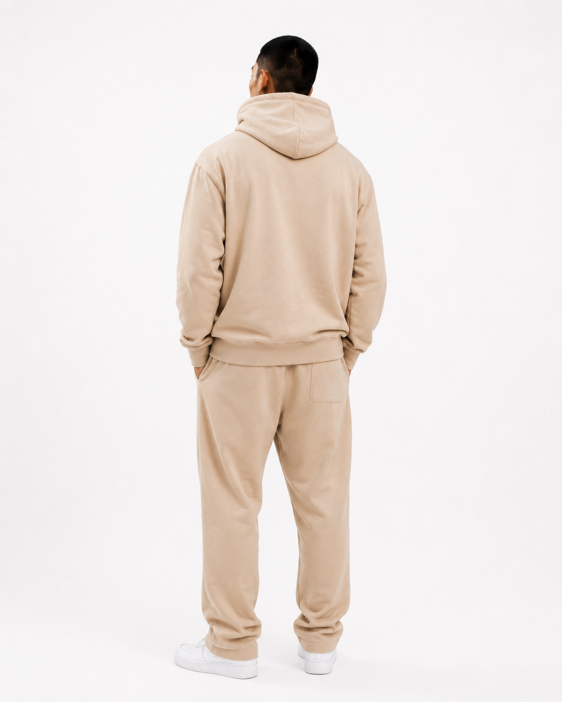 UNYTI ESSENTIALS HOODIE Beige