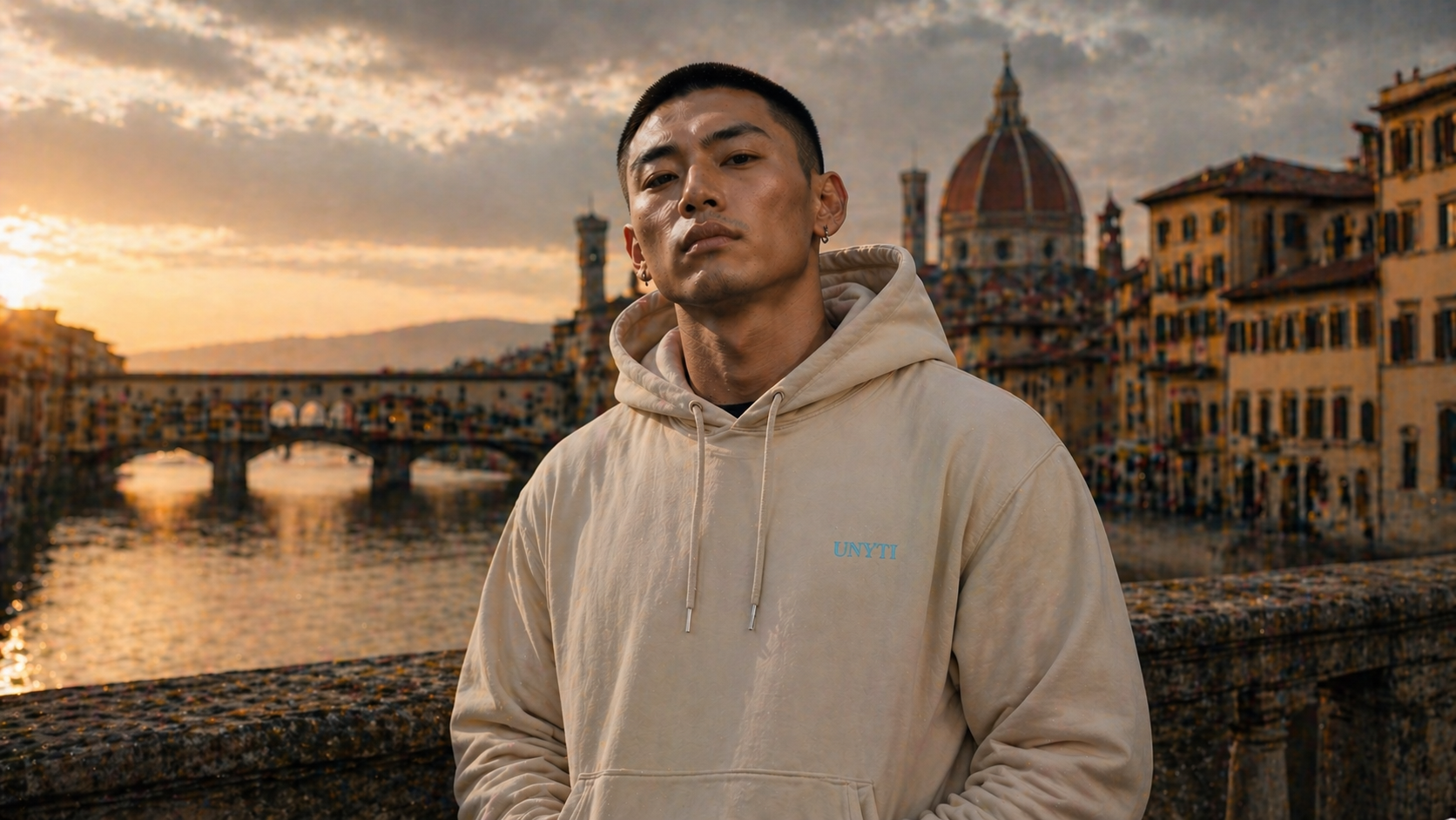 UNYTI ESSENTIALS HOODIE Beige