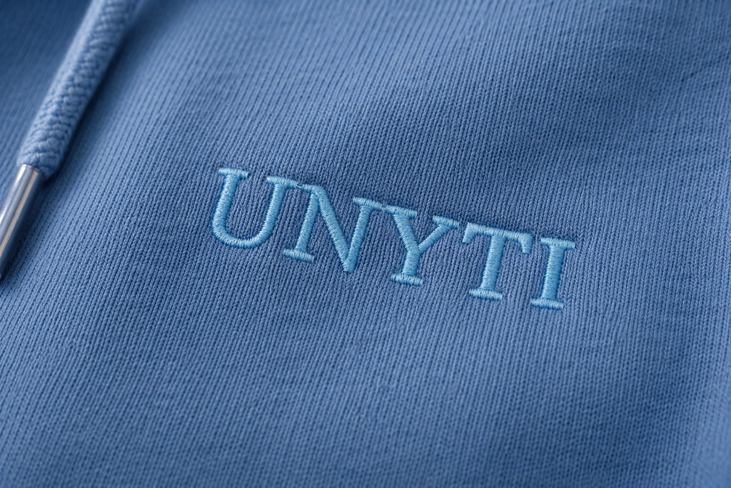 UNYTI ESSENTIALS HOODIE Bleu ciel