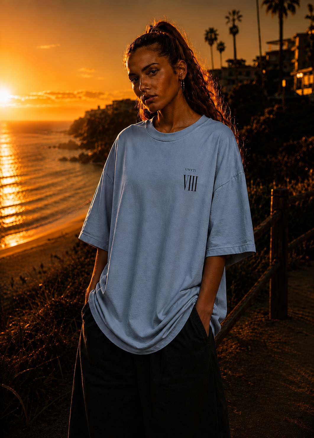 UNYTI EIGHT VIII - Oversize - Bleu-ciel