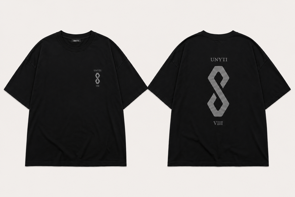 UNYTI EIGHT VIII - Oversize - Noir