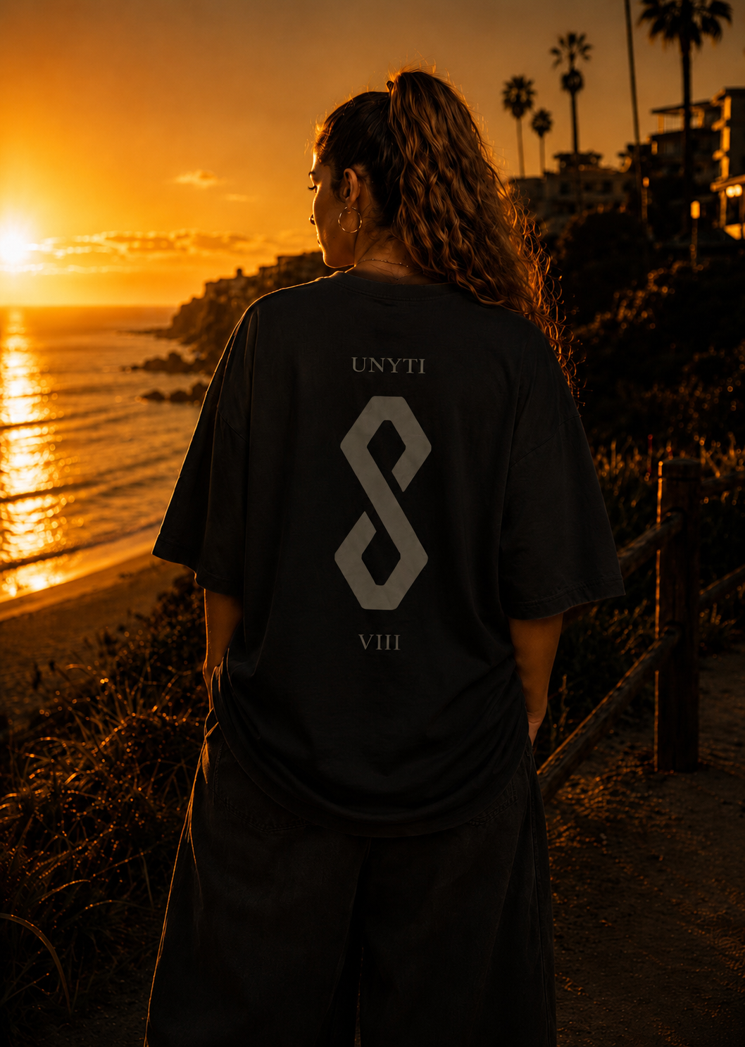 UNYTI EIGHT VIII - Oversize - Noir