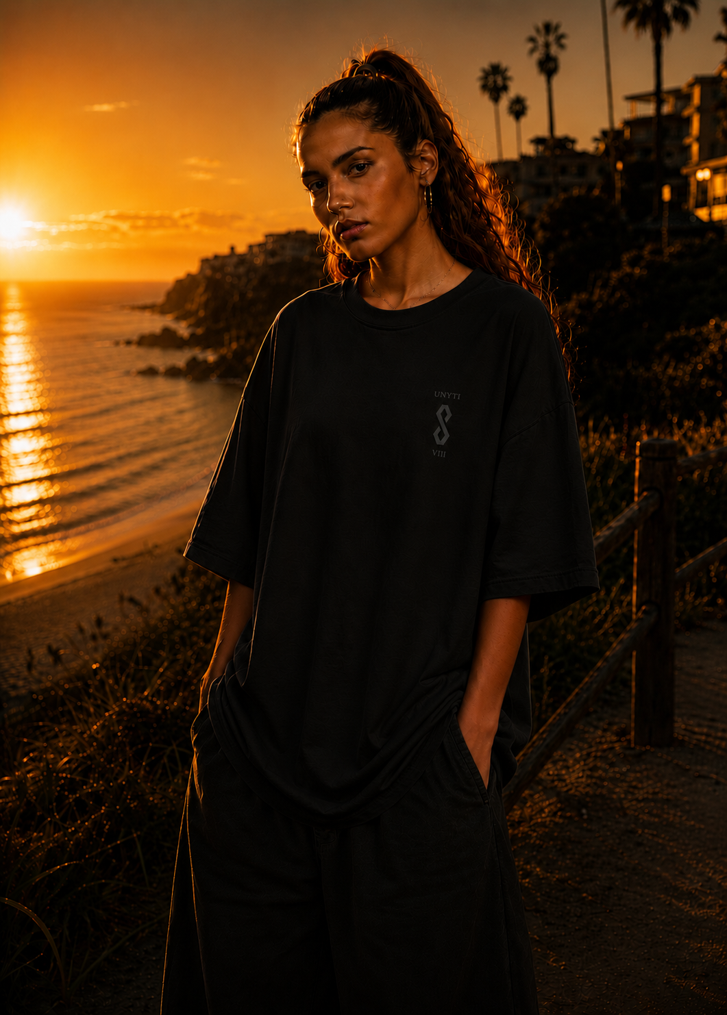 UNYTI EIGHT VIII - Oversize - Noir