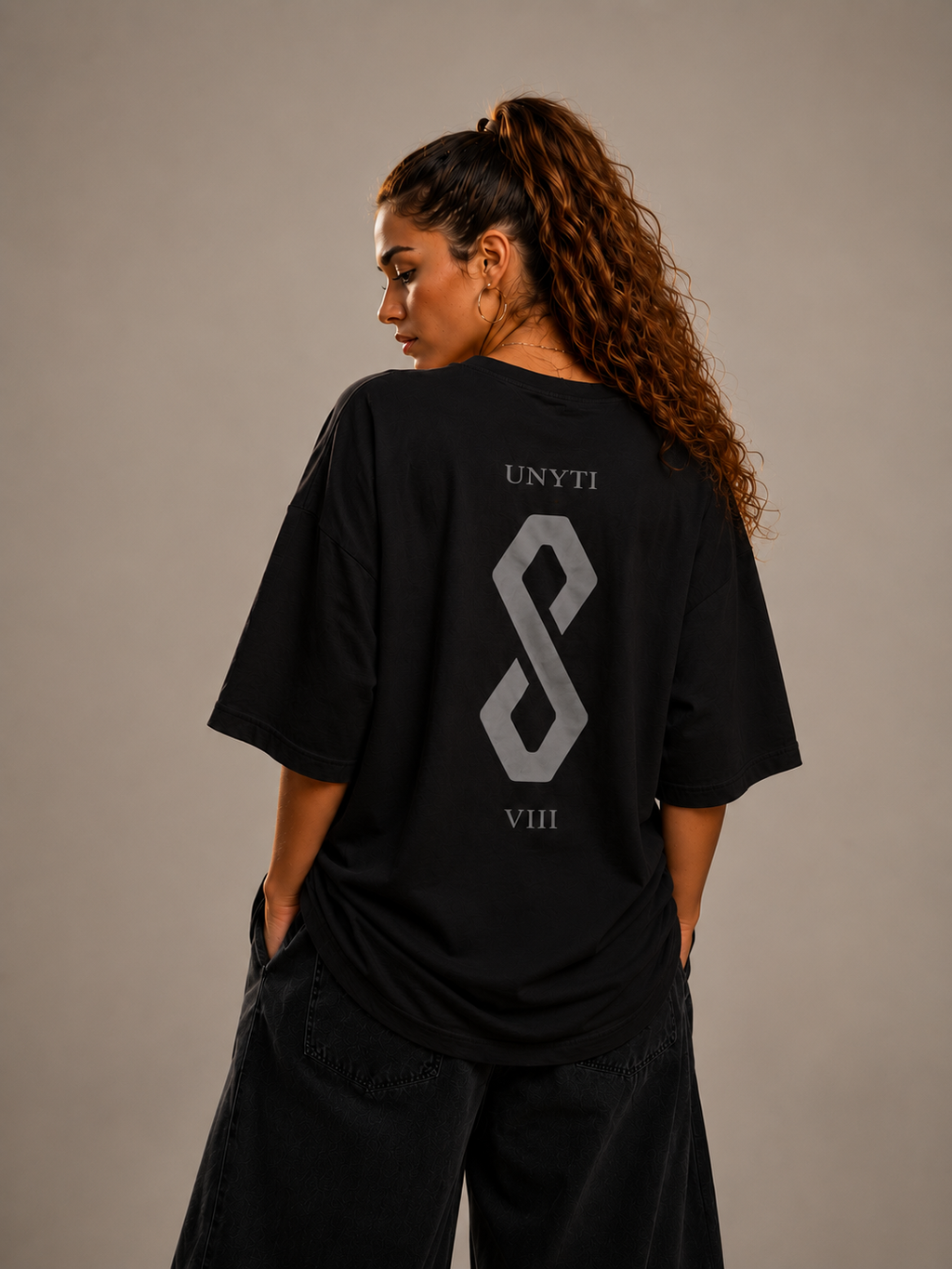 UNYTI EIGHT VIII - Oversize - Noir