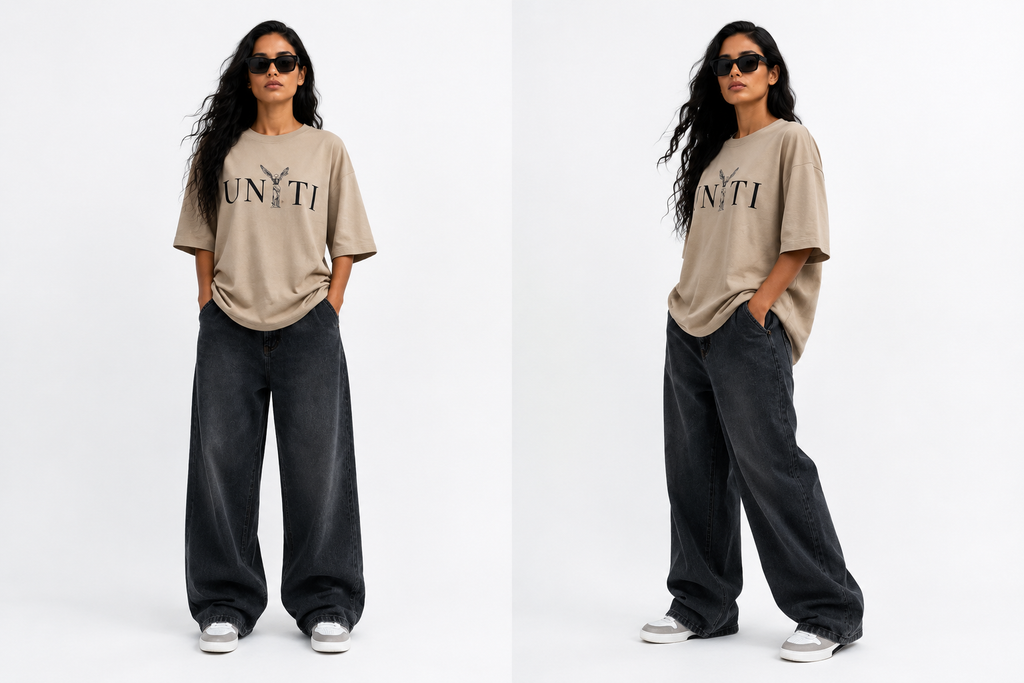 UNYTI VICTORY Oversize Beige Grand Logo