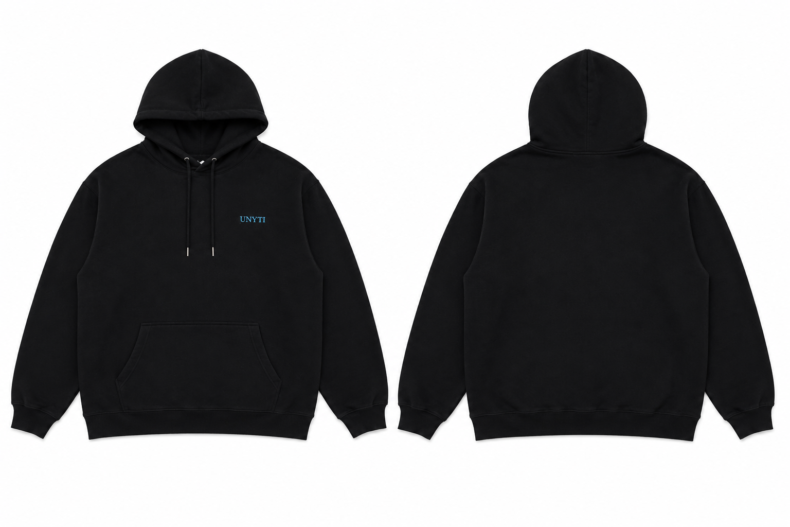 UNYTI ESSENTIALS HOODIE Noir