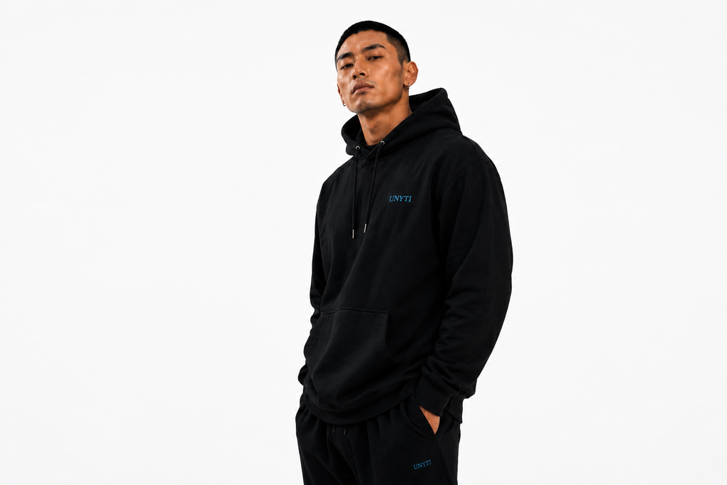 UNYTI ESSENTIALS HOODIE Noir