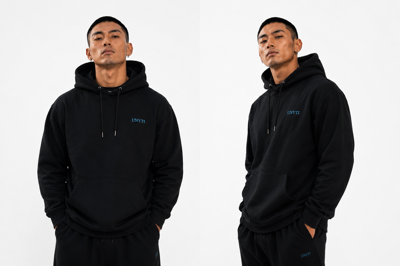 UNYTI ESSENTIALS HOODIE Noir