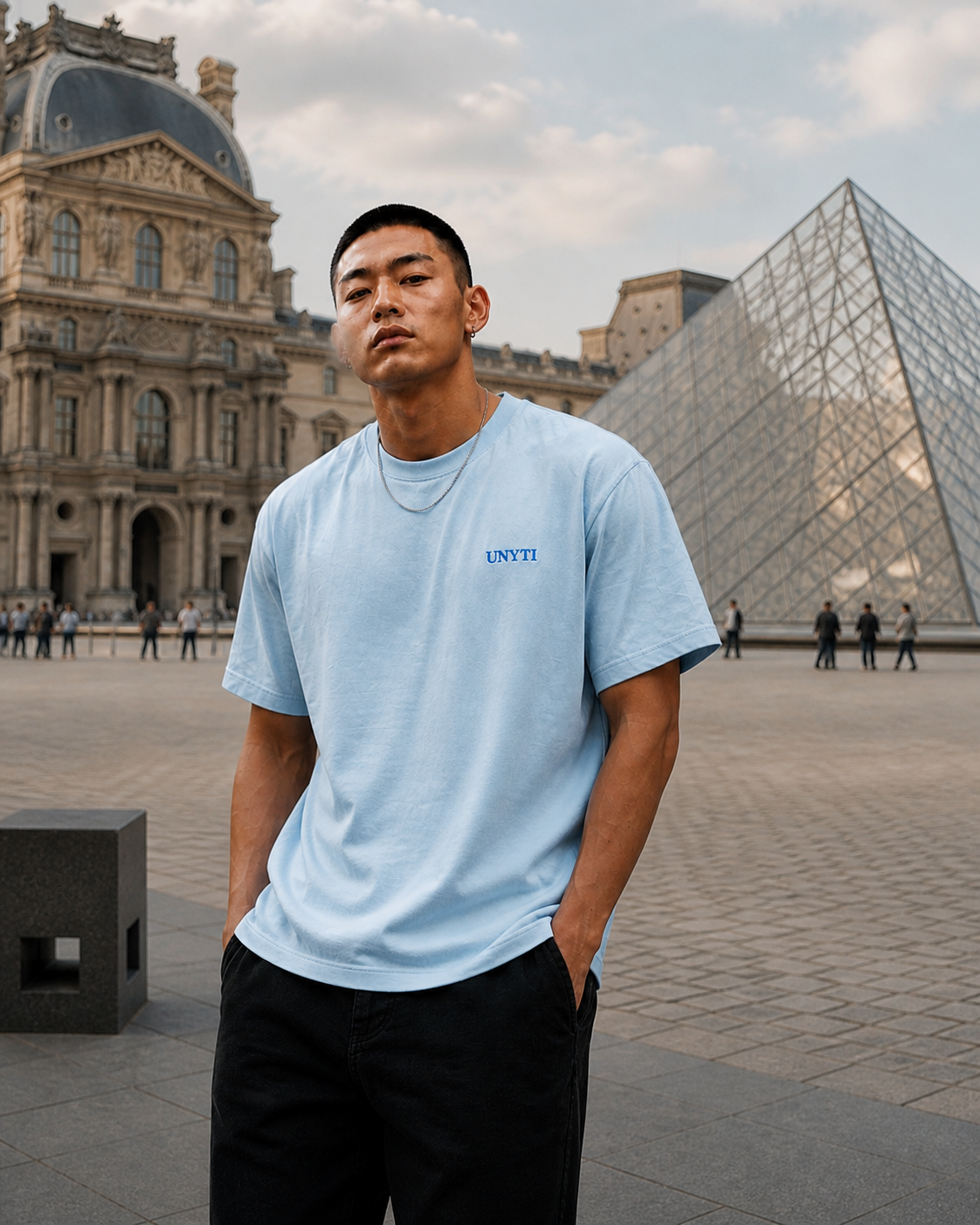 UNYTI ESSENTIALS OVERSIZE Bleu ciel