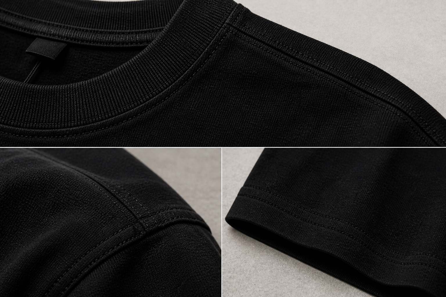 UNYTI ESSENTIALS OVERSIZE Noir
