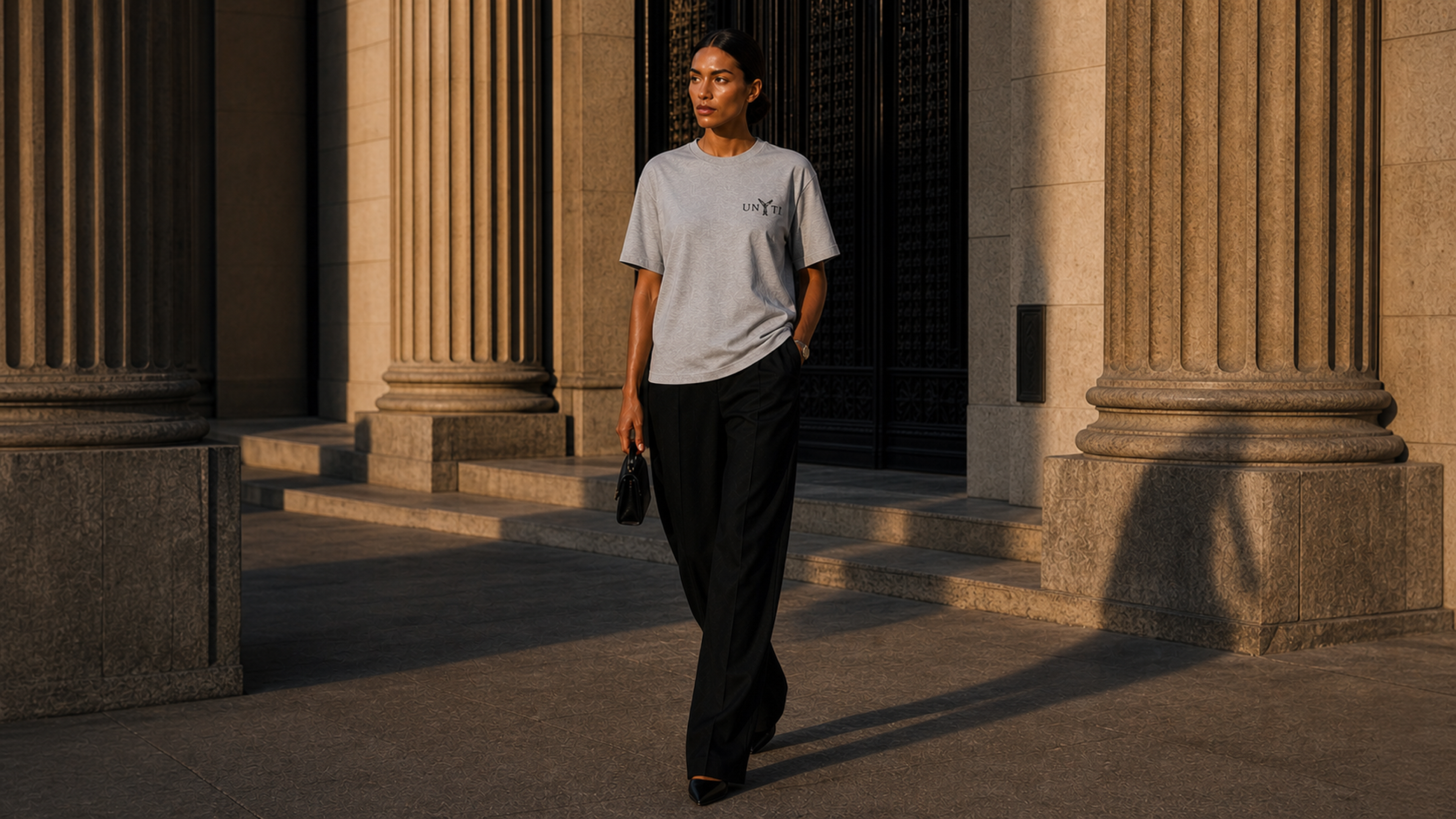 UNYTI VICTORY T-shirt regular Gris