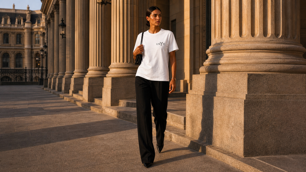 UNYTI VICTORY T-shirt regular Blanc