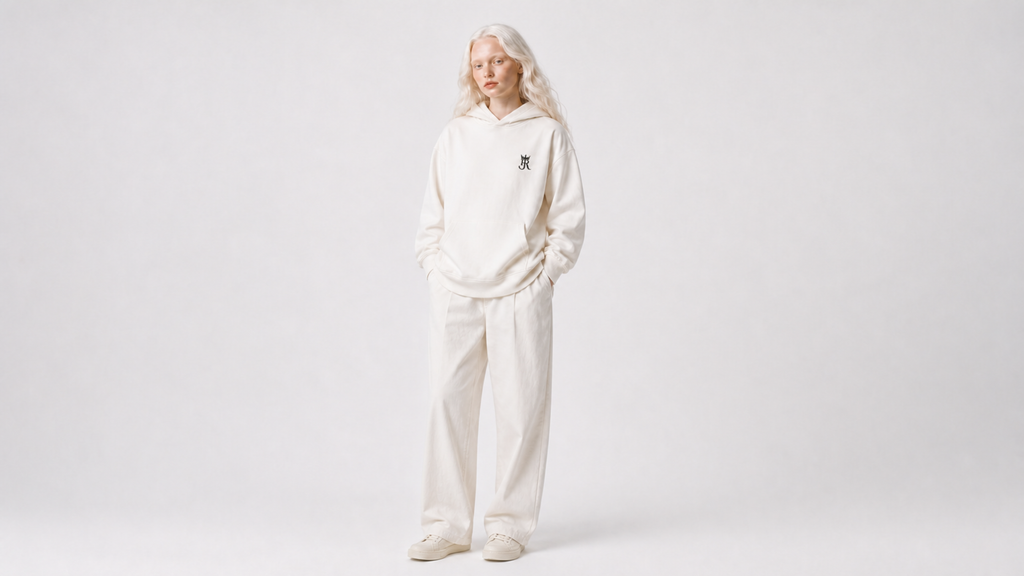 UNYTI JORS — Hoodie — Blanc