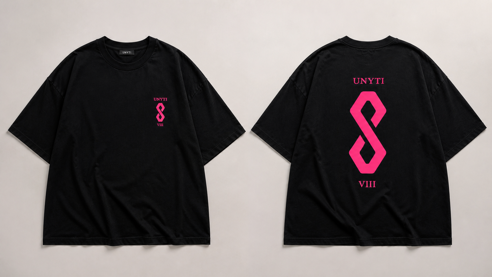 UNYTI EIGHT VIII - Oversize - Noir