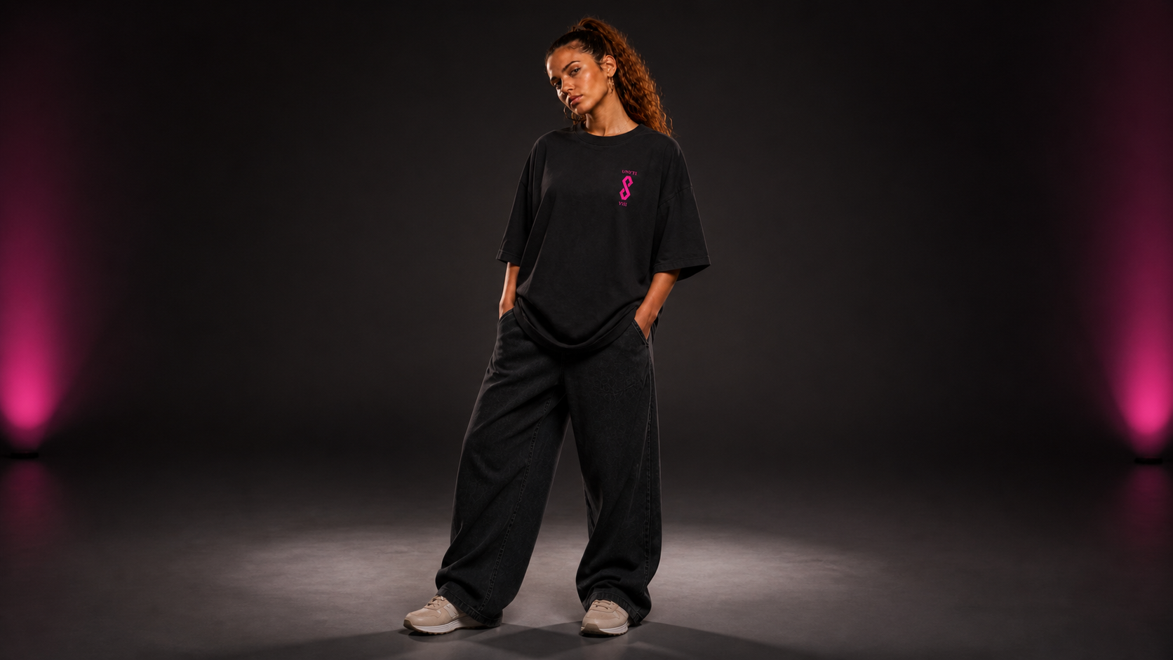 UNYTI EIGHT VIII - Oversize - Noir
