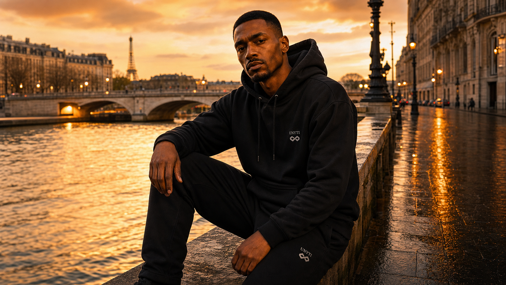 UNYTI INFINYTI – Hoodie Premium noir