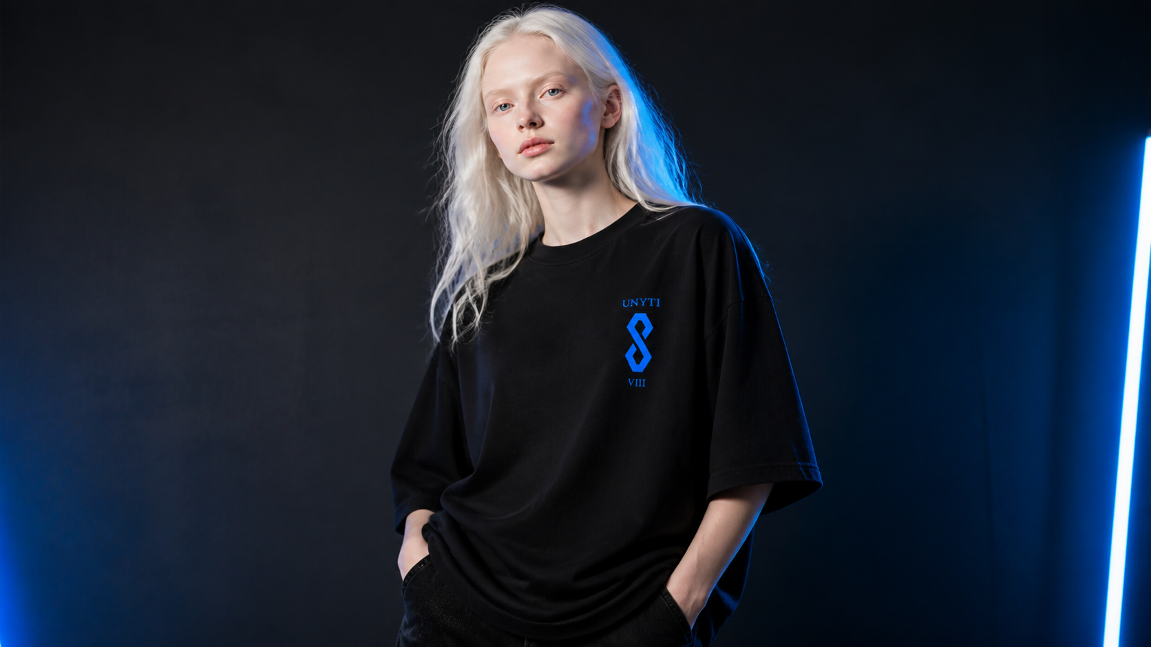 UNYTI EIGHT VIII - Oversize - Noir