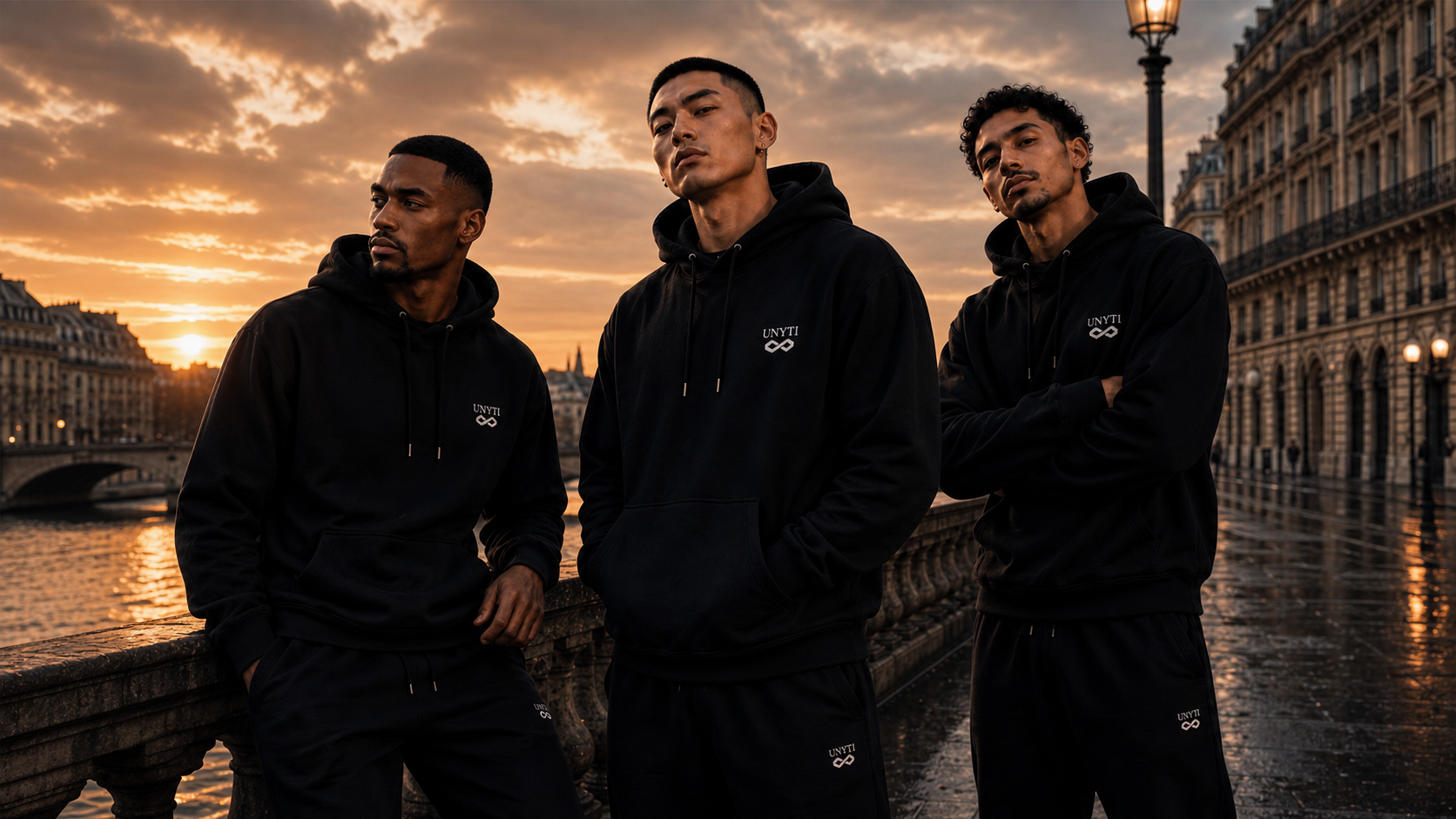 UNYTI INFINYTI – Hoodie Premium noir