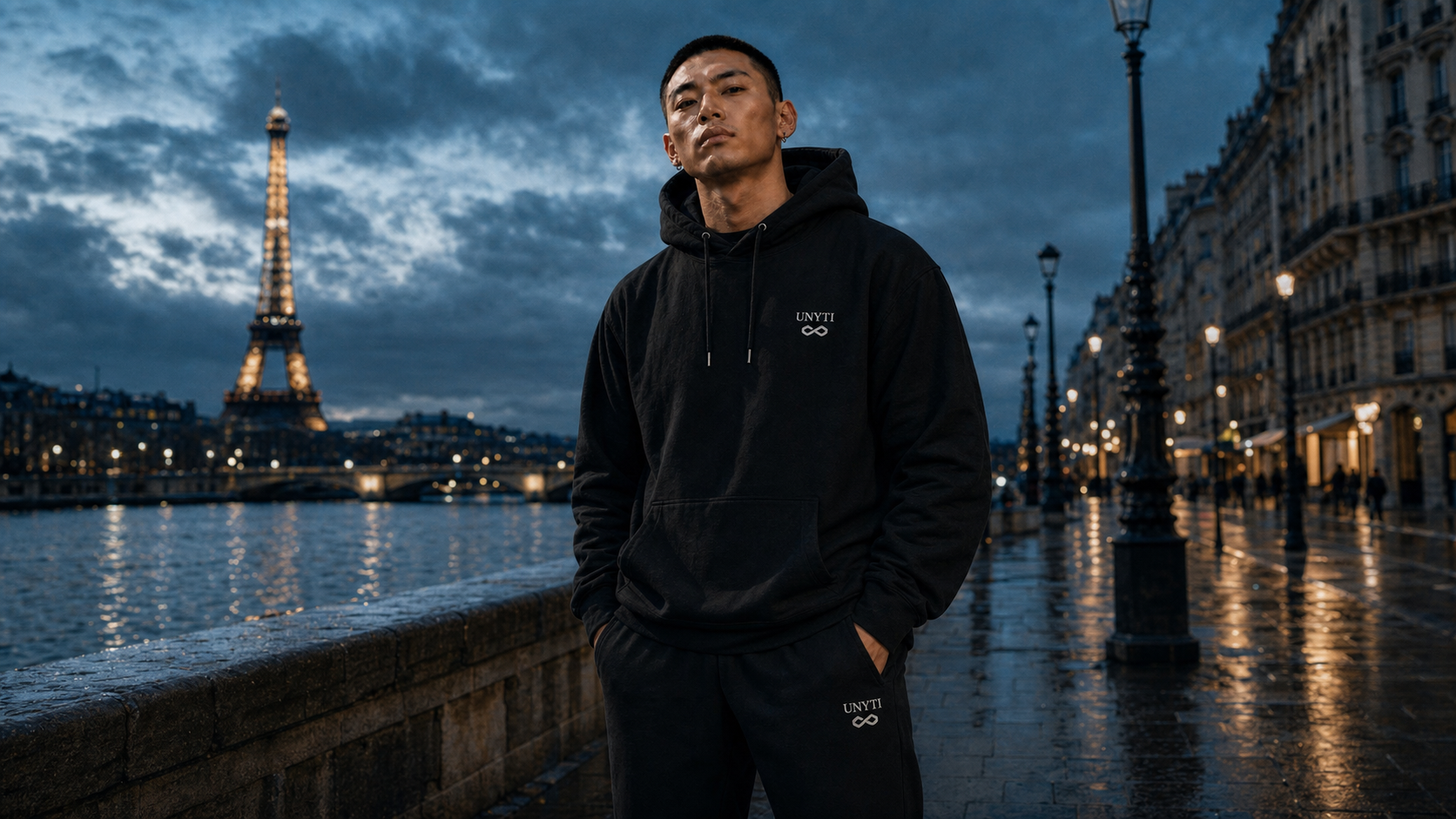 UNYTI INFINYTI – Hoodie Premium noir