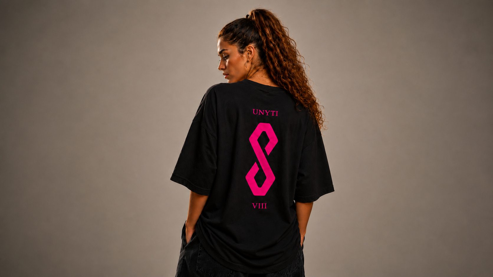 UNYTI EIGHT VIII - Oversize - Noir