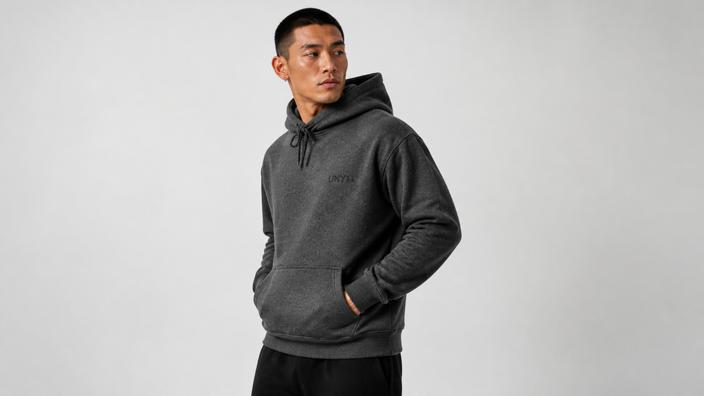 UNYTI WORKER — Hoodie oversize gris
