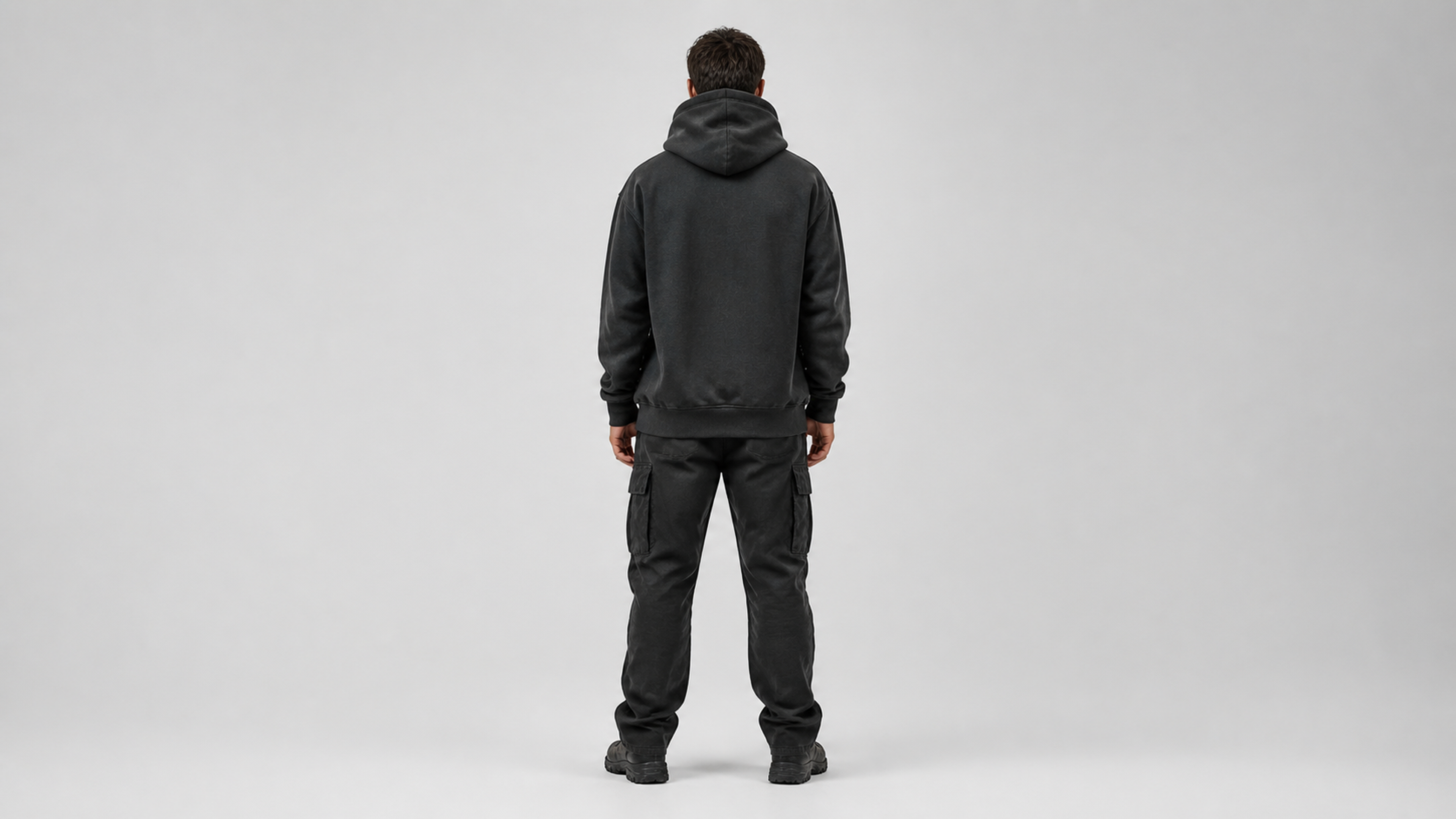 UNYTI WORKER — Hoodie oversize gris