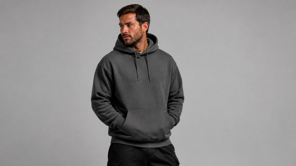 UNYTI WORKER — Hoodie oversize gris