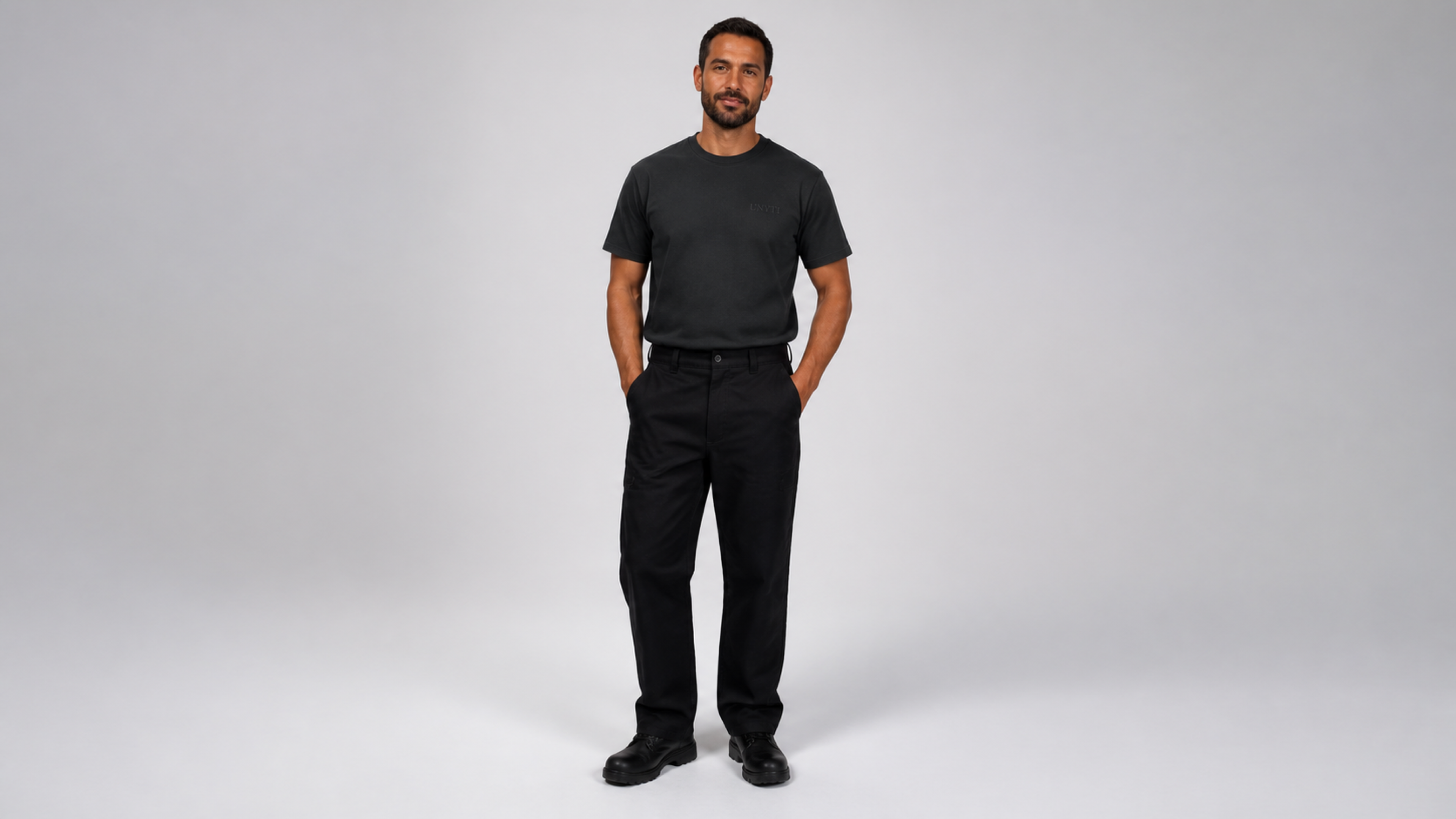 UNYTI WORKER — T-shirt régulier gris