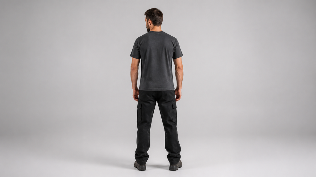 UNYTI WORKER — T-shirt régulier gris