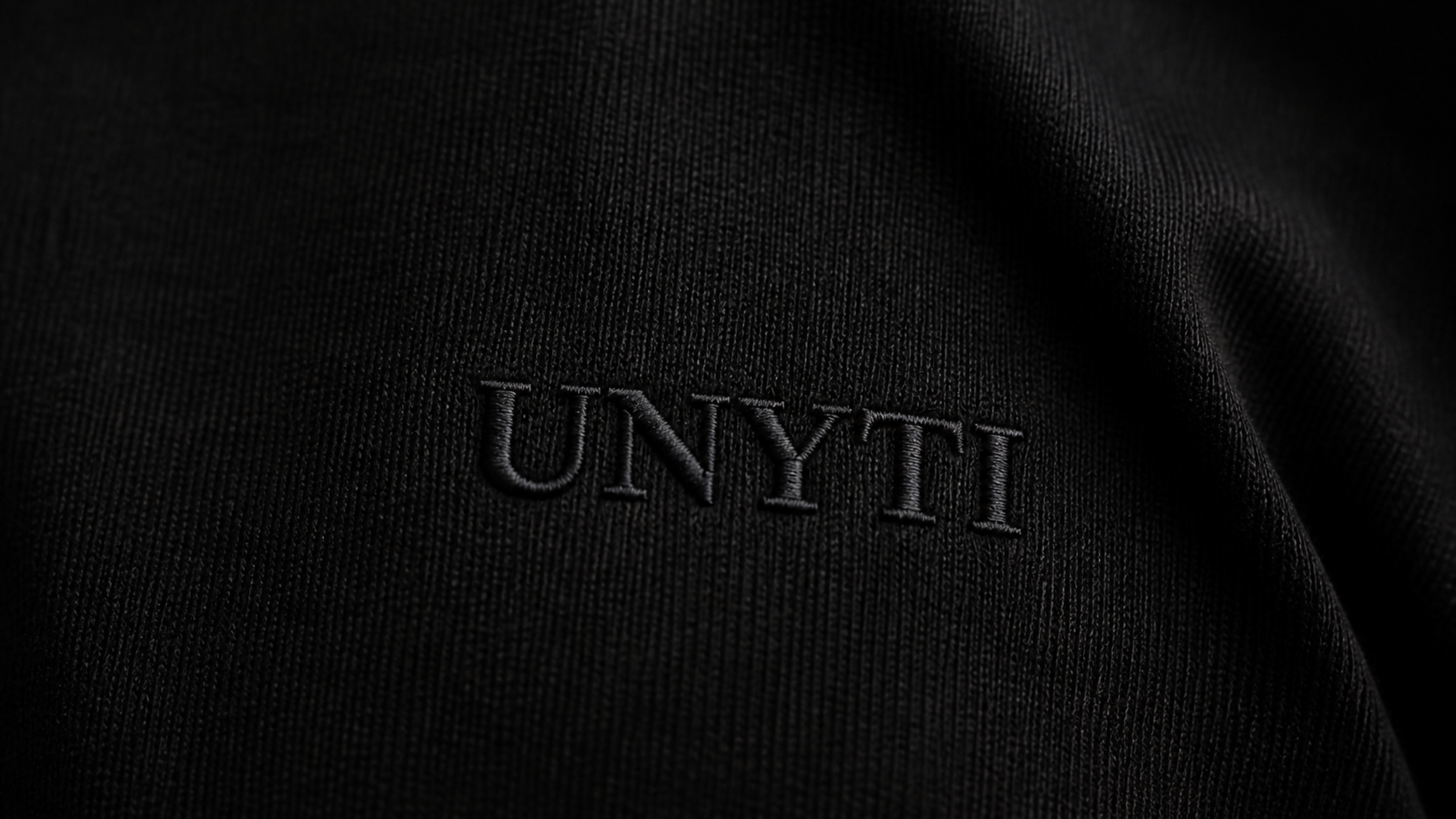 UNYTI WORKER — T-shirt régulier noir