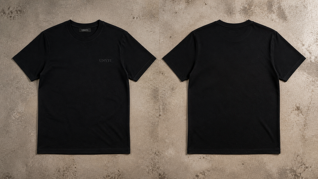 UNYTI WORKER — T-shirt régulier noir