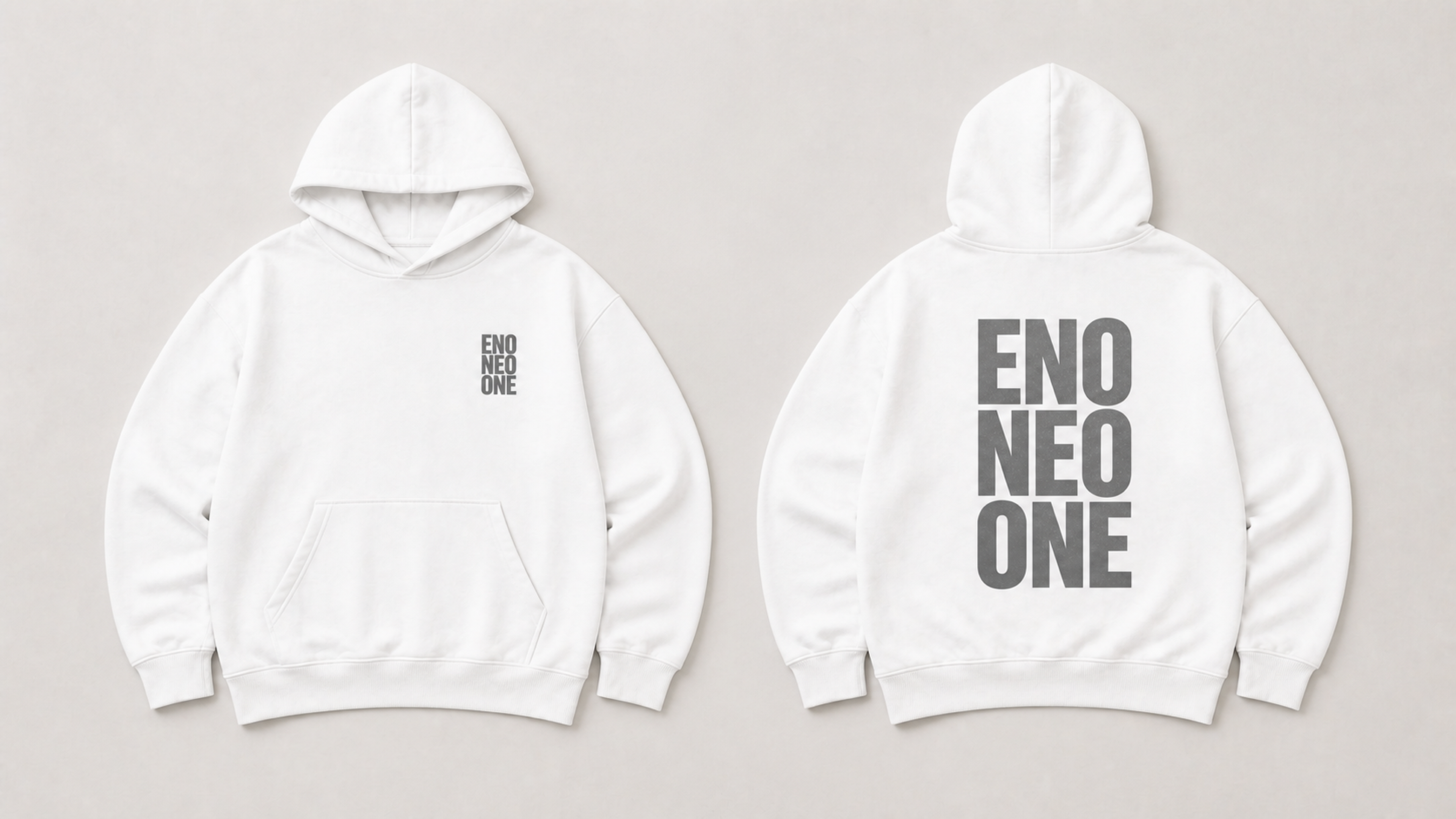 UNYTI ENO ONE Hoodie Blanc