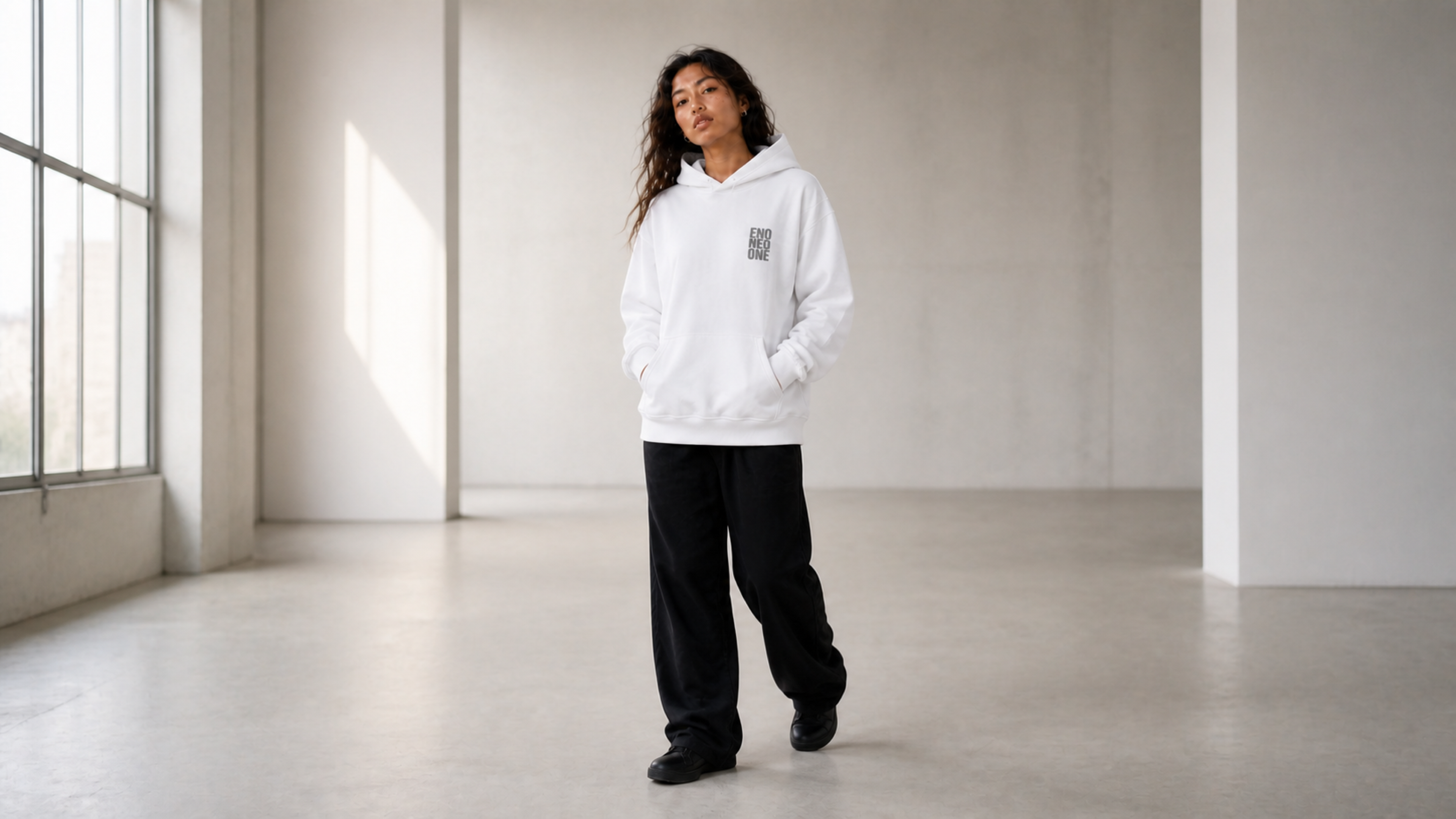 UNYTI ENO ONE Hoodie Blanc