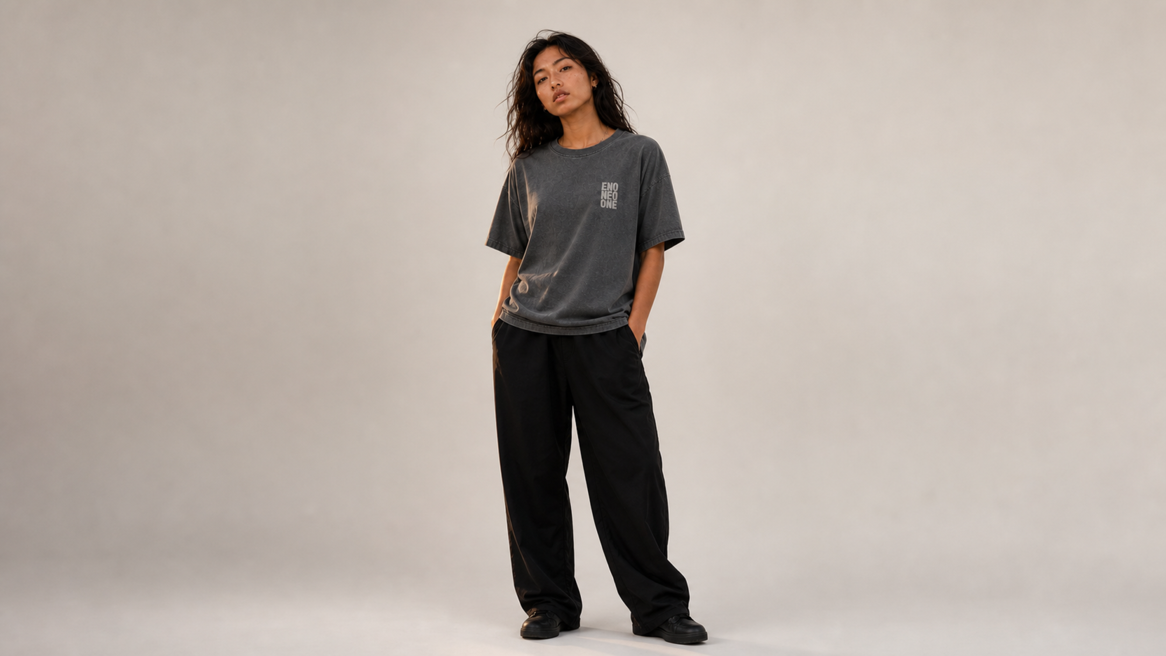 UNYTI ENO ONE T-shirt régulier Gris