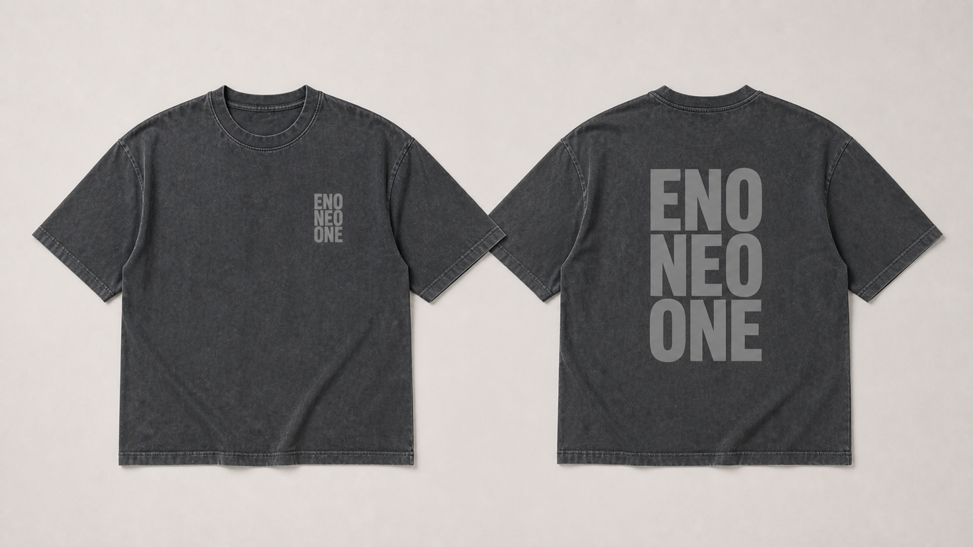 UNYTI ENO ONE T-shirt régulier Gris