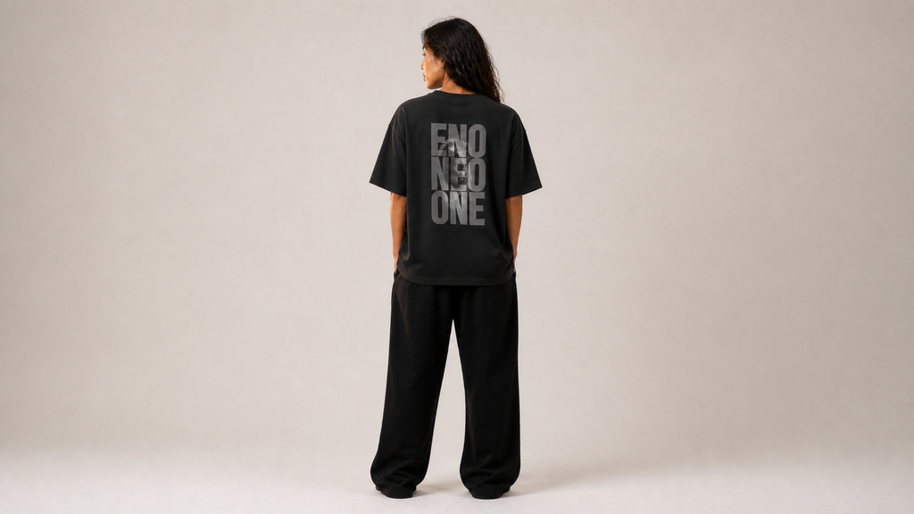 UNYTI ENO ONE T-shirt régulier Noir
