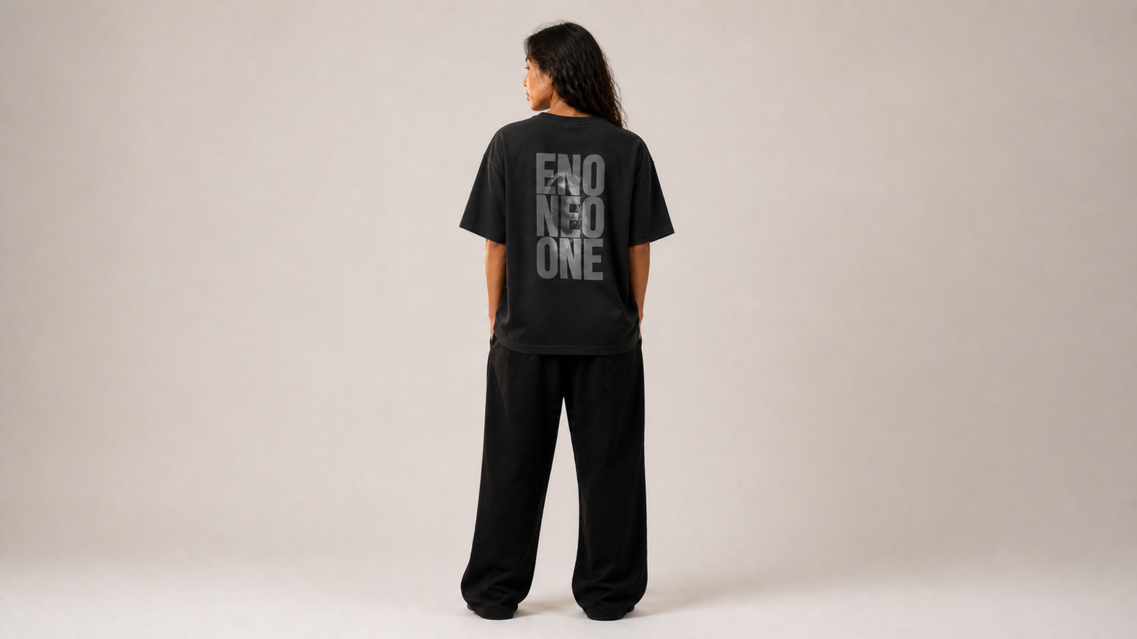 UNYTI ENO ONE T-shirt régulier Noir