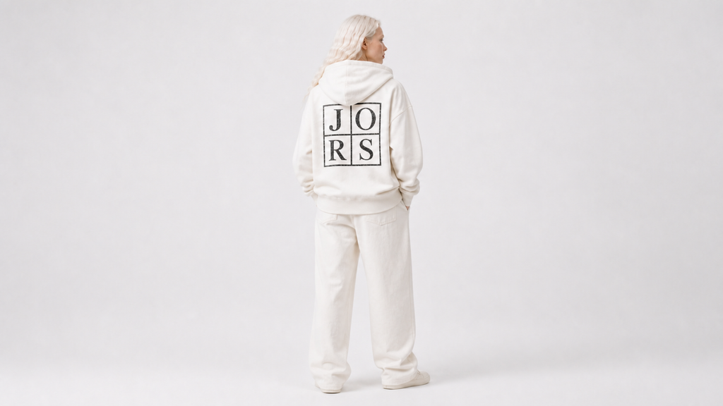 UNYTI JORS — Hoodie — Blanc