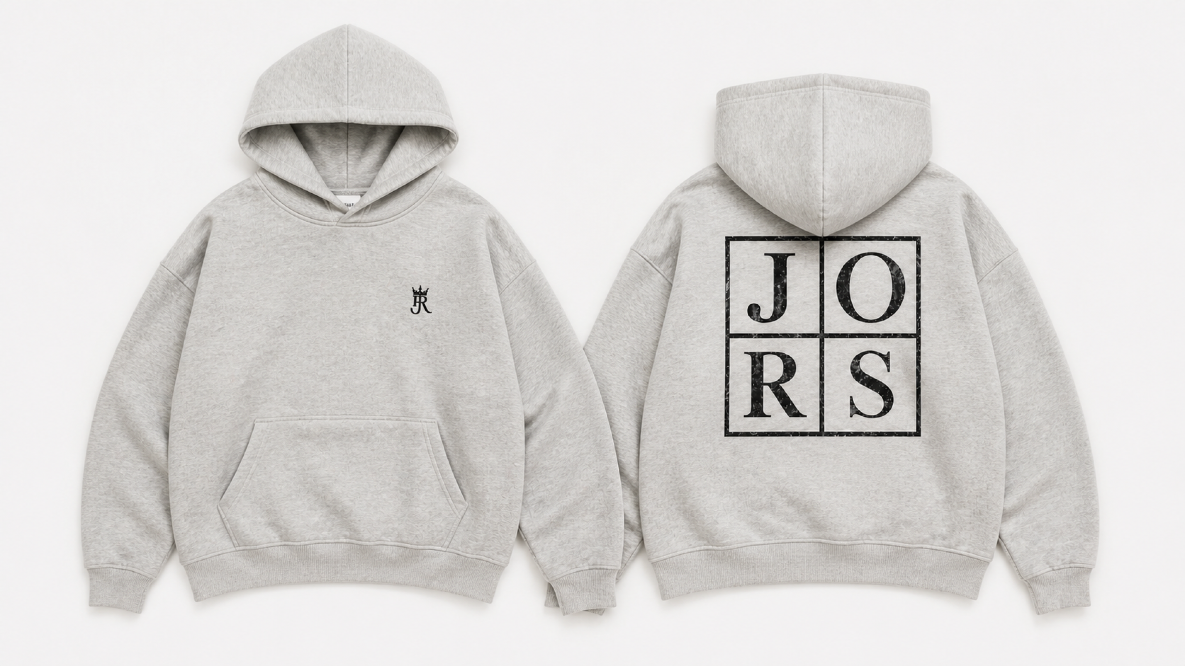 UNYTI JORS — Hoodie — Gris